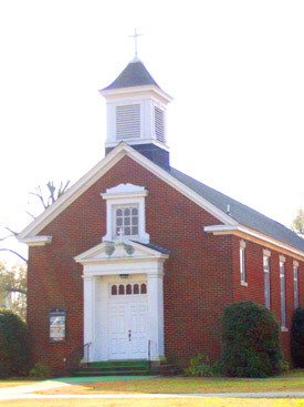 St. John the Baptist Church in Brinkley was built around 1928 to replace a wood-frame church that was built in 1875. The current church has local architectural significance.