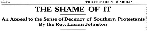 This headline from the June 17, 1911 issue of The Southern Guardian illustrates the intolerance Catholics regularly faced in predominantly-Protestant Arkansas, and nationally.
