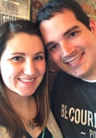 Nick and Kristin Ables work as youth ministers at Our Lady of Good Counsel Church in Little Rock.