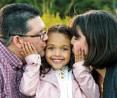 Olivia, 5, was adopted as a baby by Michael and Rebecca through Catholic Adoption Services in Little Rock. Families thinking about interracial adoption are encouraged to research what it means to be a multi-cultural family.