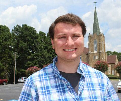 Matthew Phillips admits he had some apprehension about joining the staff of Immaculate Heart of Mary Church in North Little Rock.