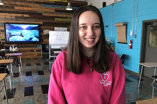 Juliana Ferrer, 17, a graduate at St. Joseph School in Conway, is going to
study marine biology at Rollins College in Orlando.